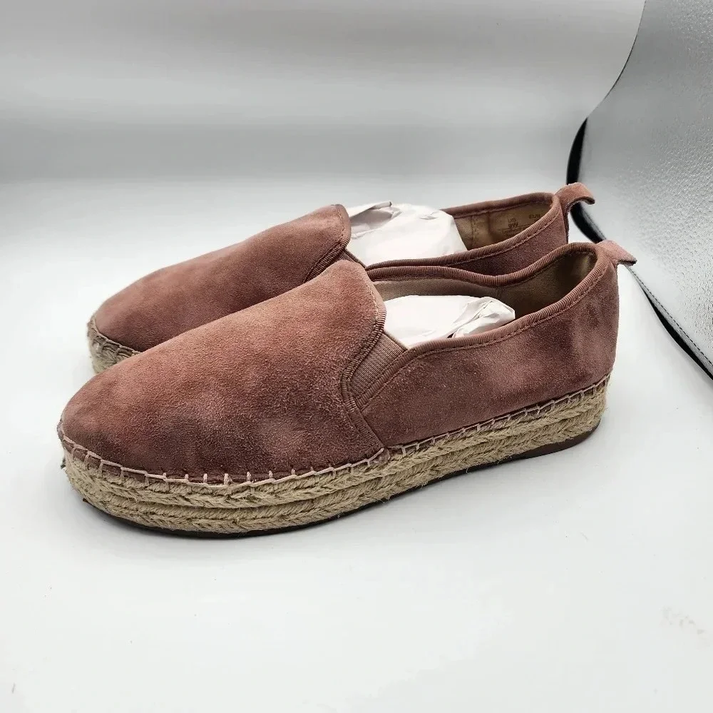 Sam Edelman Platform Espadrilles Size 9W Casual Spring Summer Travel Vacation
